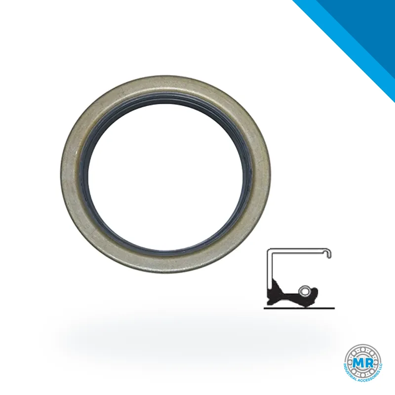 Retén radial de goma con labio sellante y resorte metálico interno · SKF 12693