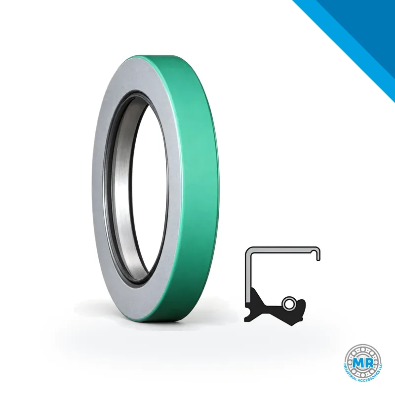 Rubber radial shaft seal, sealing ring with flexible lip · SKF 15054