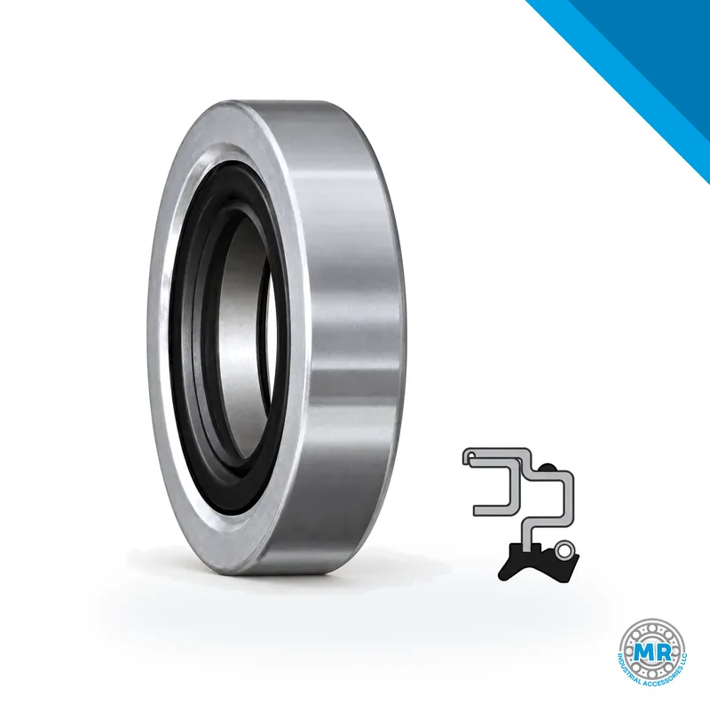 Rubber and metal radial shaft seal, sealing ring shape · SKF 15791