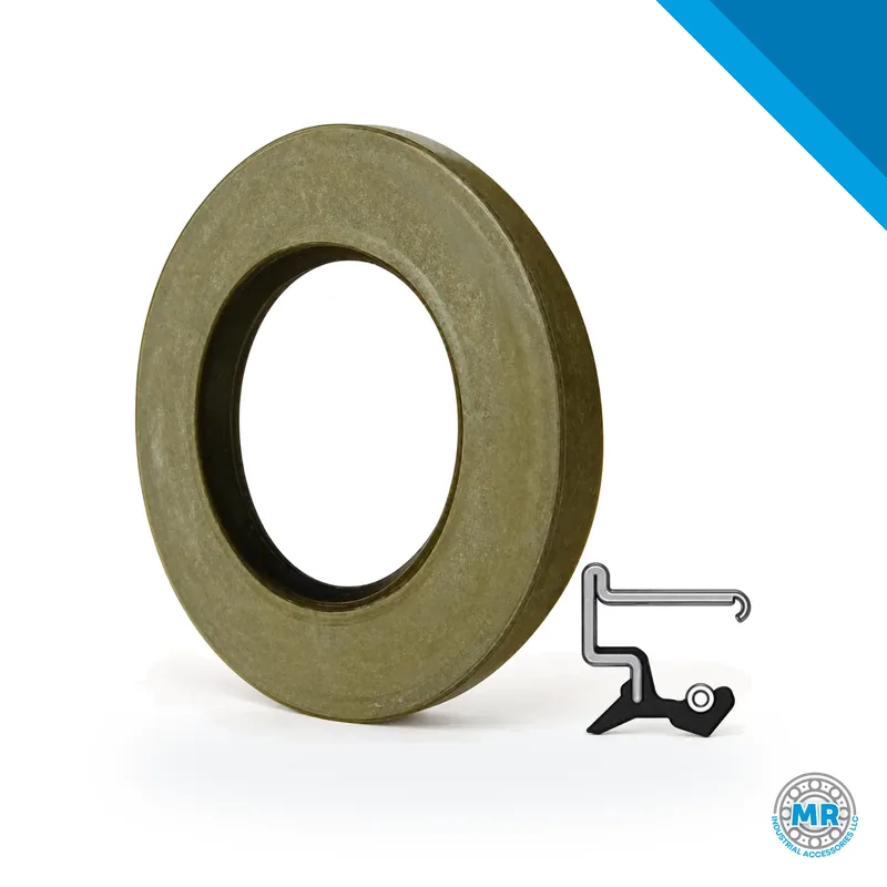 Rubber radial shaft seal with sealing lip and internal spring · SKF 17106