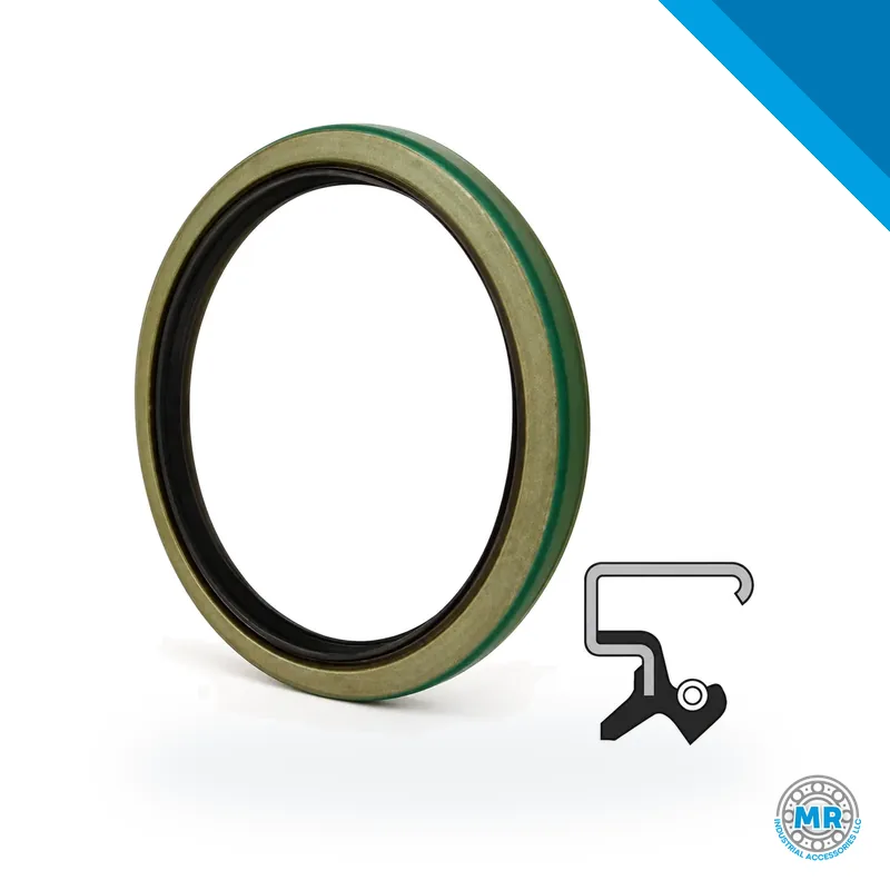 Rubber radial shaft seal with sealing lip and internal spring · SKF 17781