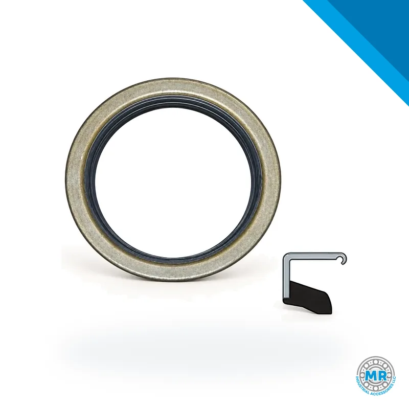 Rubber radial shaft seal with lip and internal spring · SKF 18640