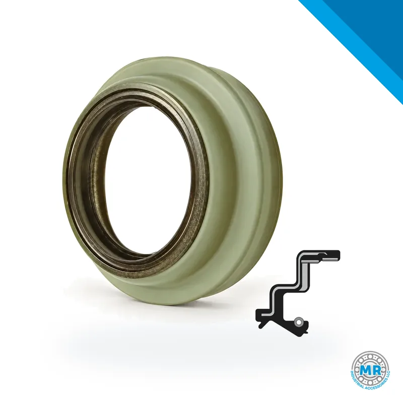 Rubber radial shaft seal with sealing lip and internal spring · SKF 18881