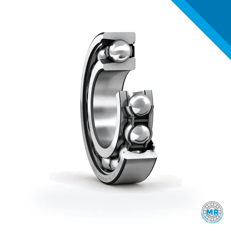 Rodamiento rígido de bolas con ranuras de llenado y sellado integrado · SKF 208-Z