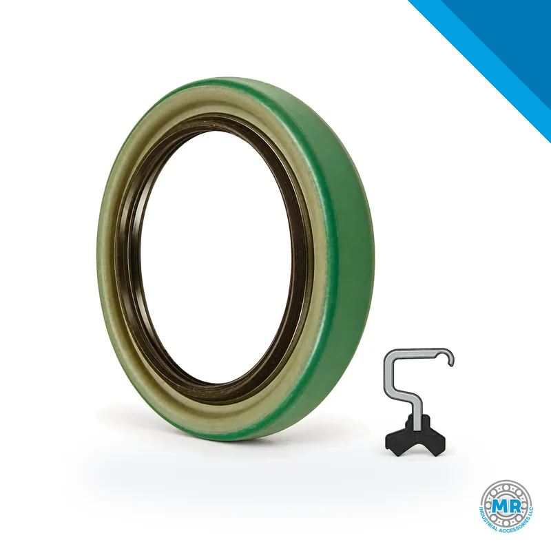 Retén radial de goma con labio de sellado y resorte interno · SKF 21771