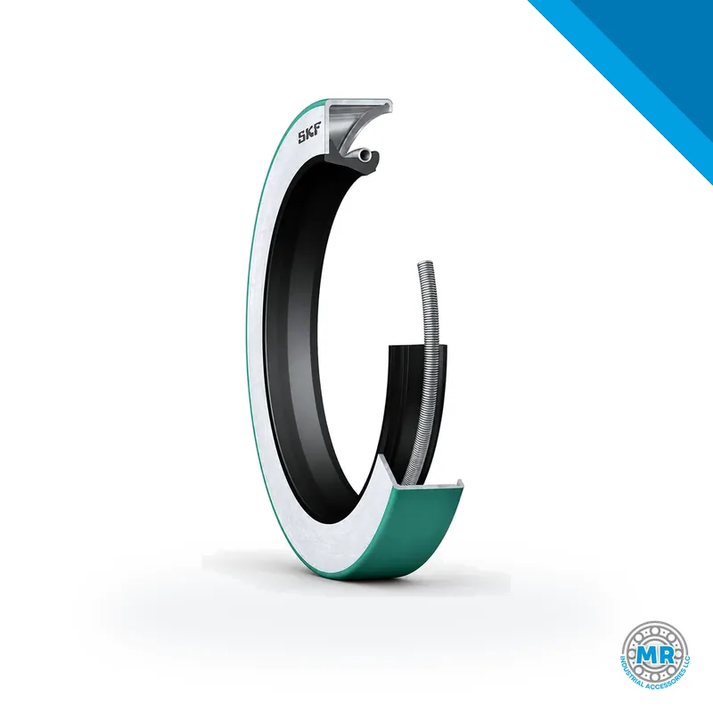 Radial shaft seal (oil seal) with metal case and wavy lip for oil or grease · SKF 29223