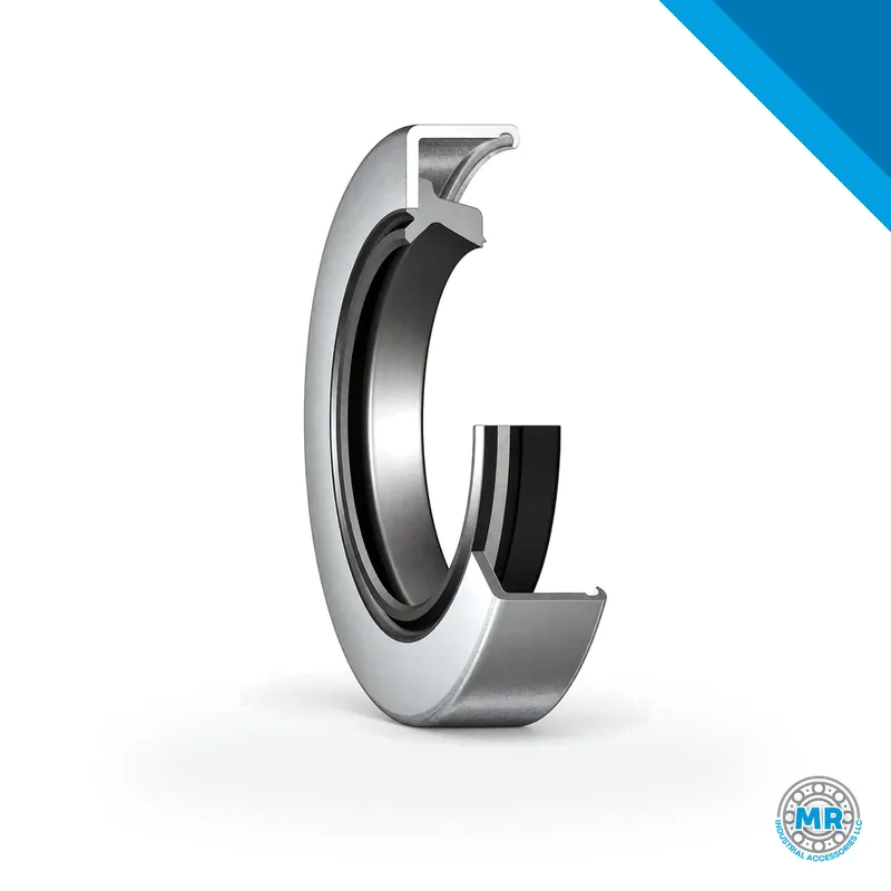 Retén radial SKF de goma con labio de sellado y resorte · SKF 31129