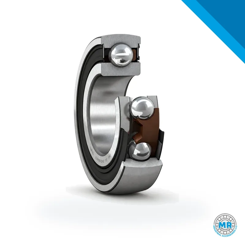 Deep groove ball bearing with specially designed seals · SKF 393921 E