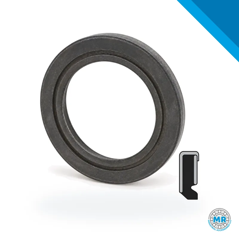Elastomer radial shaft seal with spring and metal edge · SKF 46851