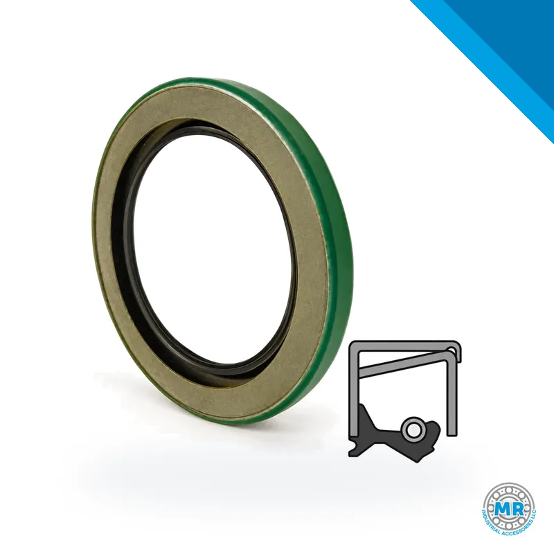 Circular rubber radial shaft seal (oil seal) with lip and spring · SKF 32397