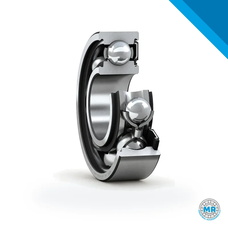 Rodamiento rígido de bolas pequeño con sello de goma en un lado · SKF 6203-RSH/C3