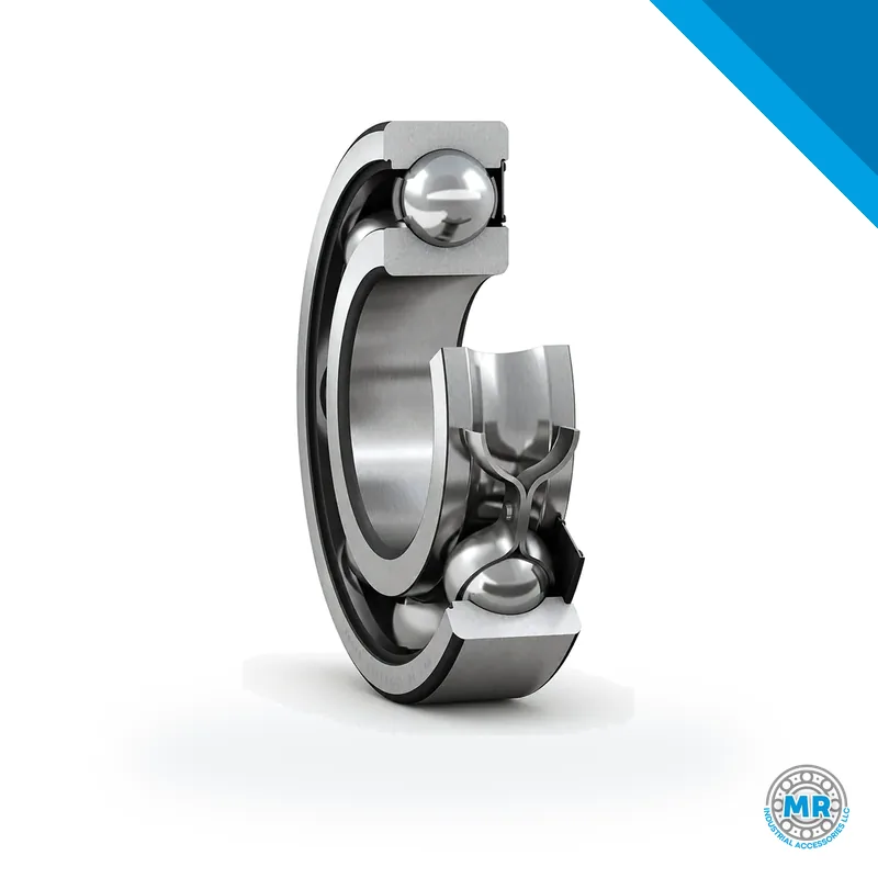 Steel deep groove ball bearing with side seals · SKF 6305-RZ