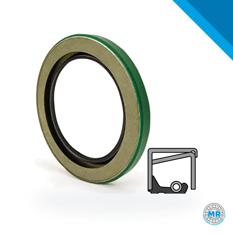 Rubber radial shaft seal with lip and metal spring · SKF 66X85X10 CRWHA1 R