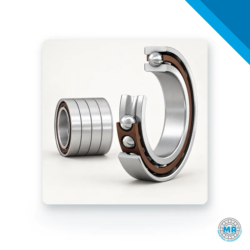 Set of four precision angular contact ball bearings, steel · SKF 7017 CD/P4ADBB