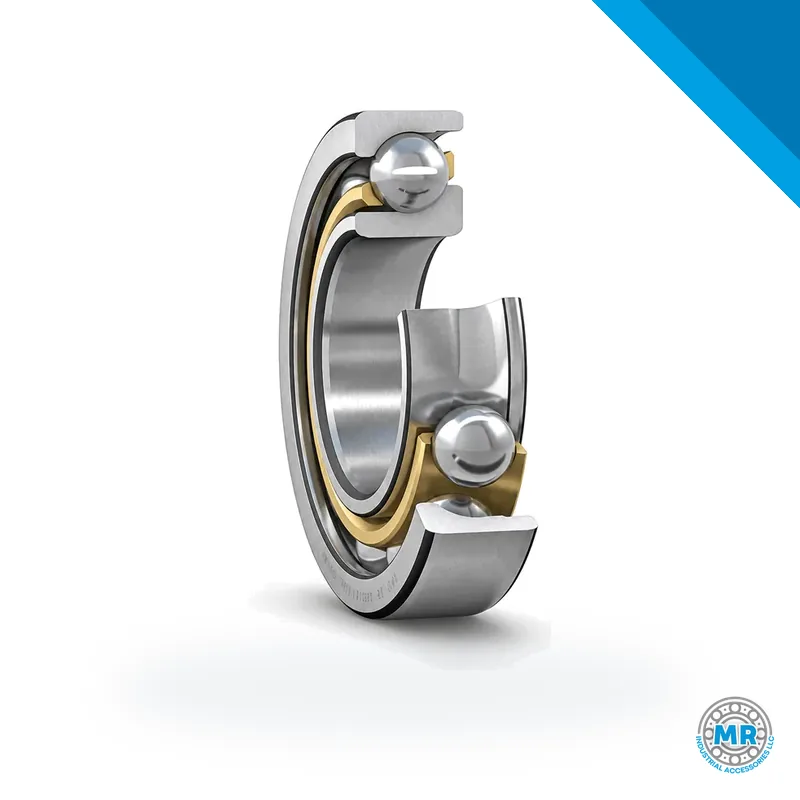Steel angular contact ball bearing with balls and rings · SKF 7309 BEP