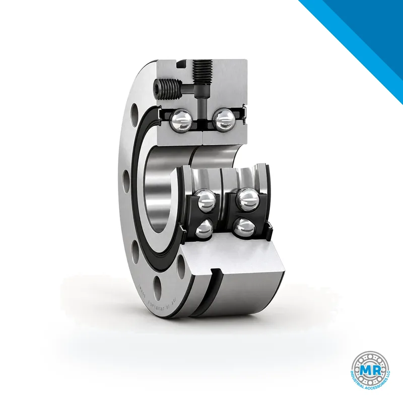Rodamiento de contacto angular de doble hilera con sellos y agujeros de montaje · SKF BEAM 030080 C-2RSH