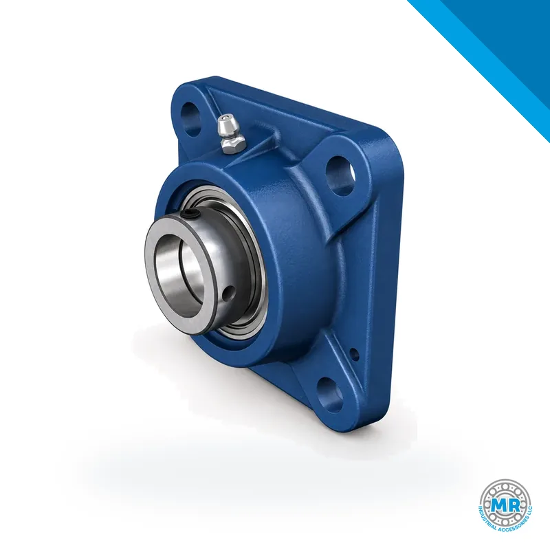 Square flanged bearing unit with eccentric locking and cast iron housing · SKF FY 15 FM