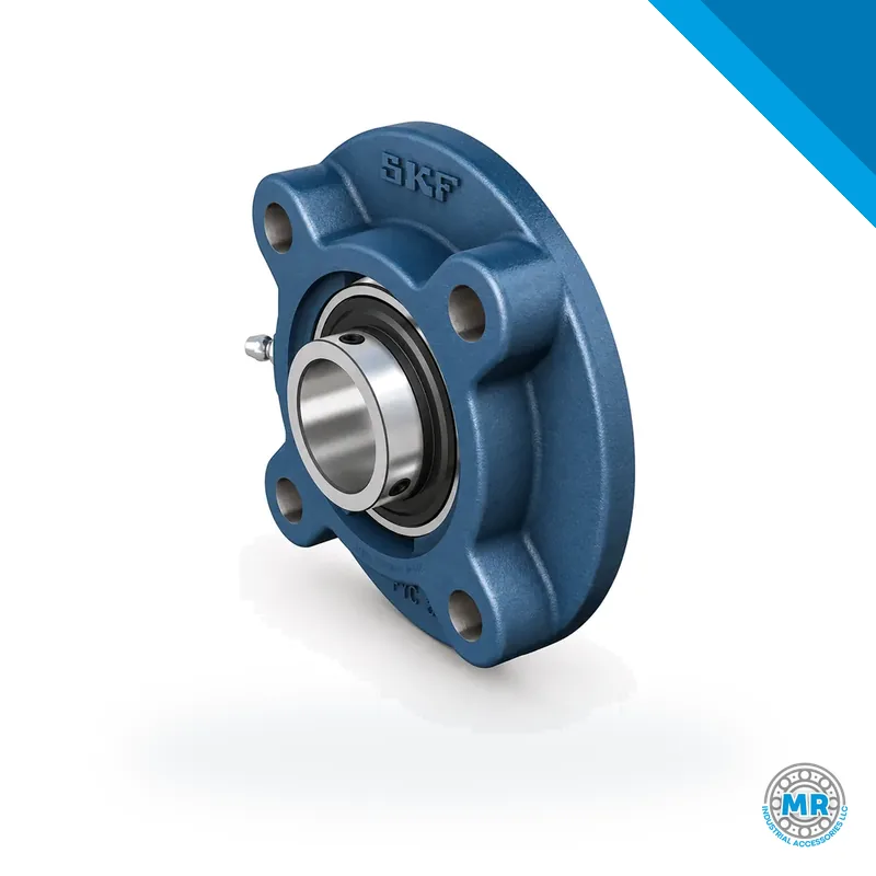 Bearing unit with round flange and cast iron housing · SKF FYC 30 TF