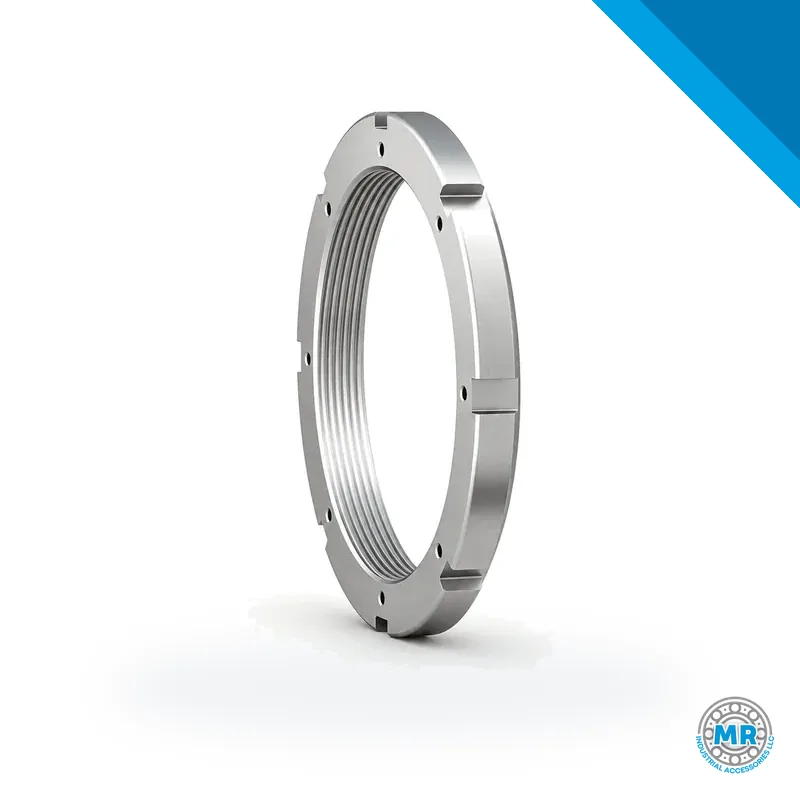 Circular steel lock nut with wrench slots · SKF HM 30/530