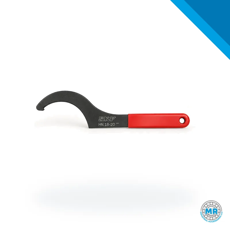 Hook spanner wrench for lock nuts · SKF HN 18-20