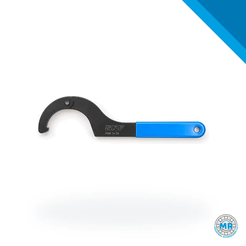 Adjustable hook spanner for large lock nuts · SKF HNA 14-24