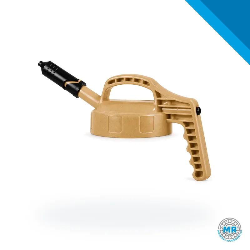 Short spout cap, beige, for oil drum · SKF LAOS 09057