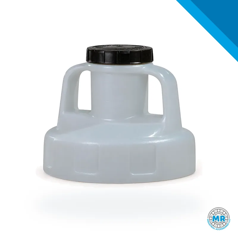 Utility cap with two handles, gray, for oil drum · SKF LAOS 09675