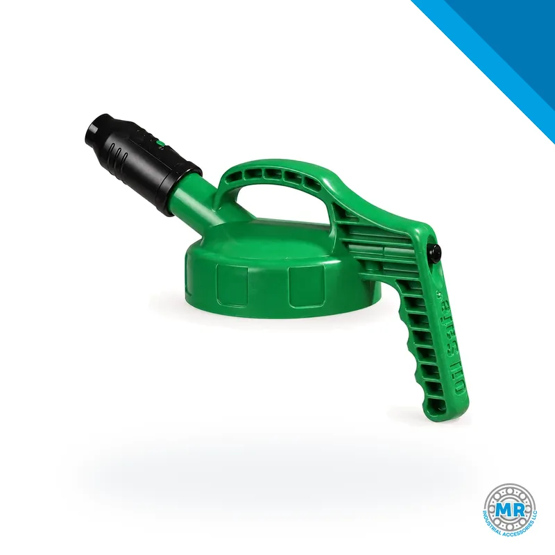 Medium spout cap, green, for oil drum · SKF LAOS 09750