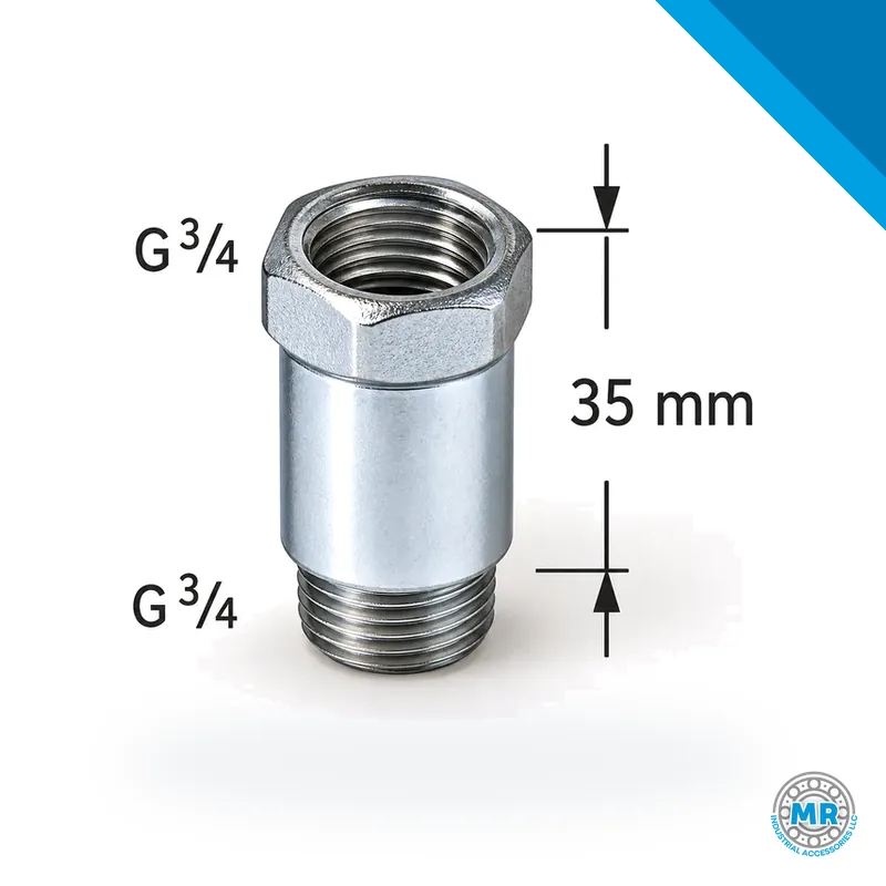 Threaded extension for single-point automatic lubricator · SKF LAPE 35