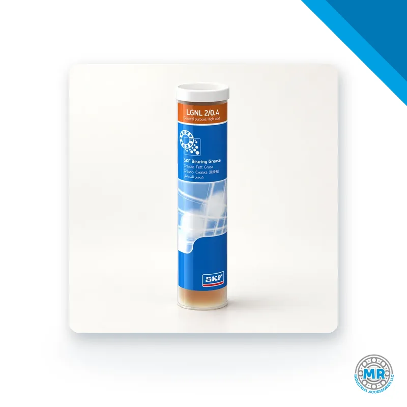 Small container of lubricating grease with dispensing cap · SKF LGNL 2/180