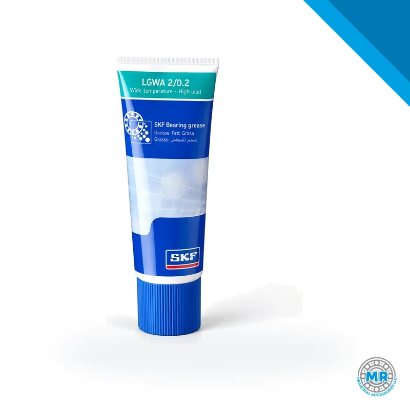 Grease tube with label and cap · SKF LGWA 2M/1