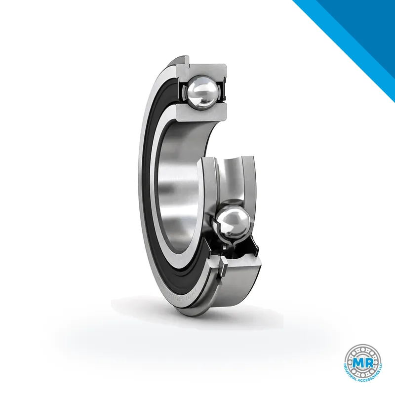 Deep groove ball bearing with two metal seals and extended inner ring · SKF MRC.104KSZZG