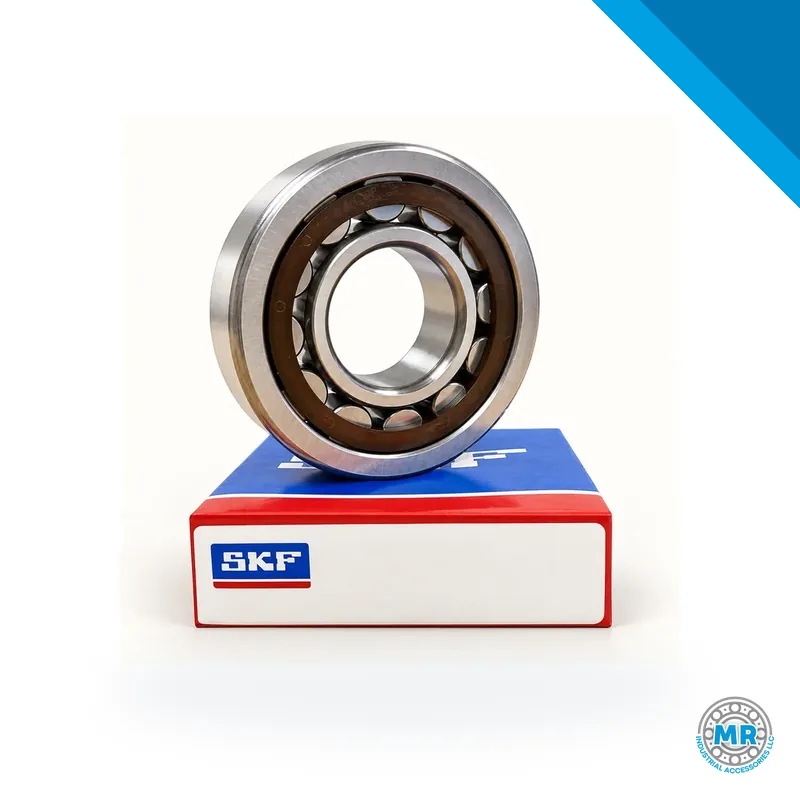 Rodamiento de rodillos cilíndricos de acero con jaula · SKF NJ 130X240 TN/VA820