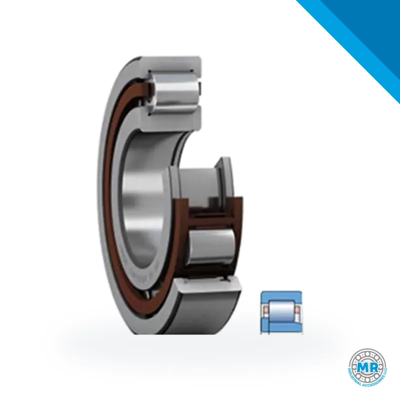 Cylindrical roller bearing with polyamide cage · SKF NJP 130X240 M/VA820