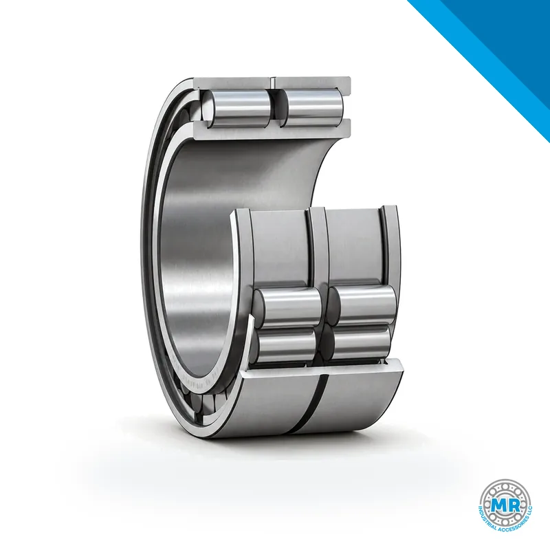 Double row cylindrical roller bearing with cage and rings · SKF NNCF 5004 CV