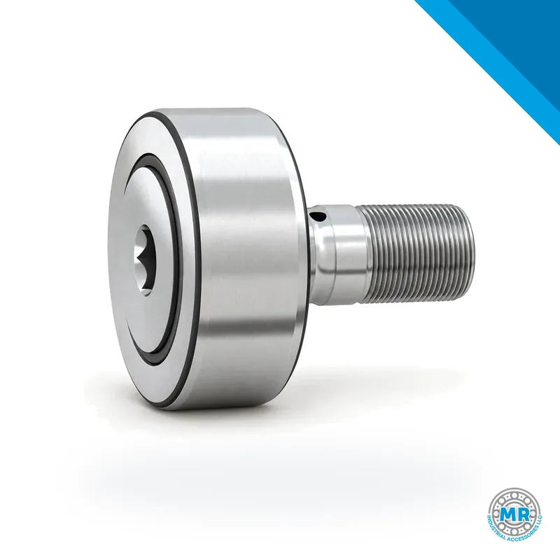 Cam roller with threaded stud, cylindrical rollers and seals · SKF NUKR 47 A