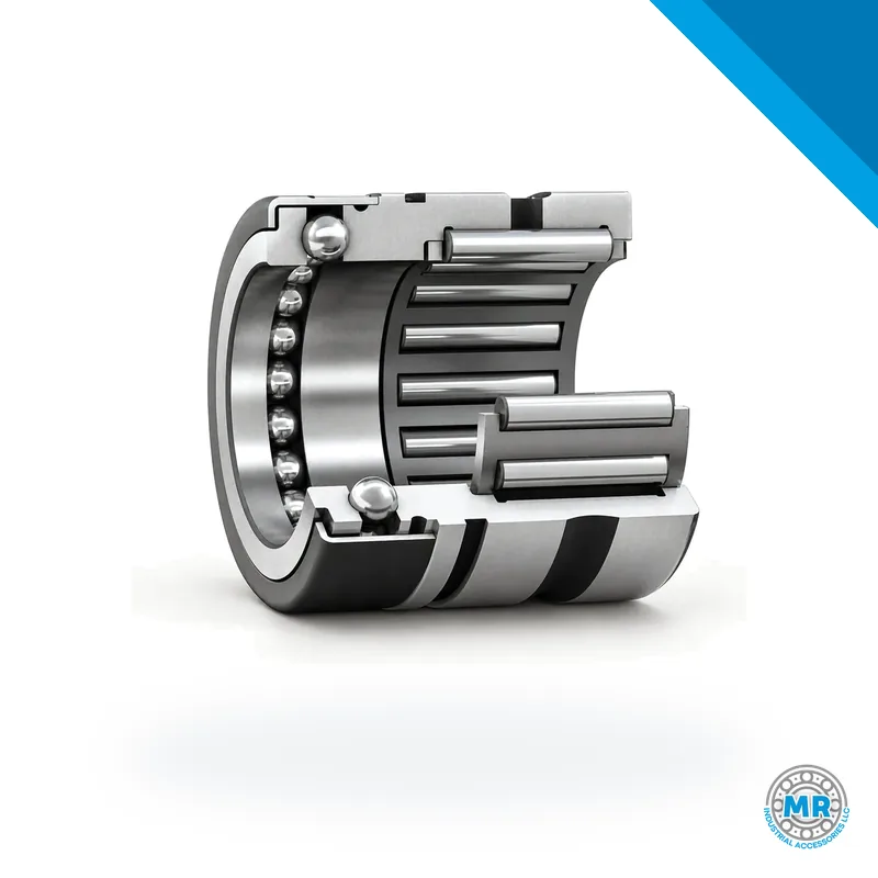 Combined needle roller and axial ball bearing with cover · SKF NX 7 ZTN