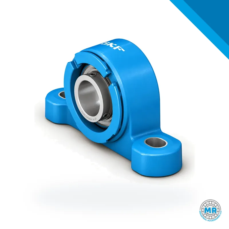 Plummer block housing with insert bearing and extended inner ring, composite material · SKF P2B 200-SRB-SRH