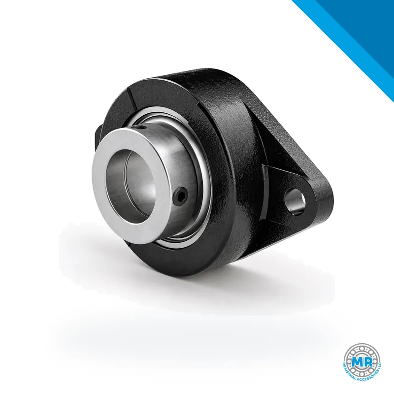 Ball bearing unit with flange bracket and cast metal housing · SKF PER.FHLF205-16
