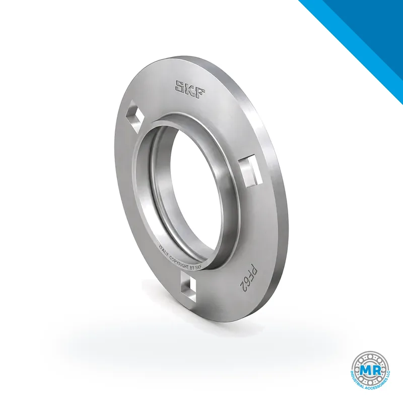 Soporte de chapa estampada con brida redonda para rodamiento Y · SKF PF 80