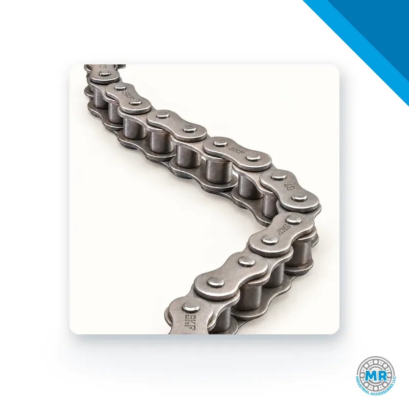 Steel roller chain with links and pins · SKF PHC 06B-1-EP1L113X5MTR