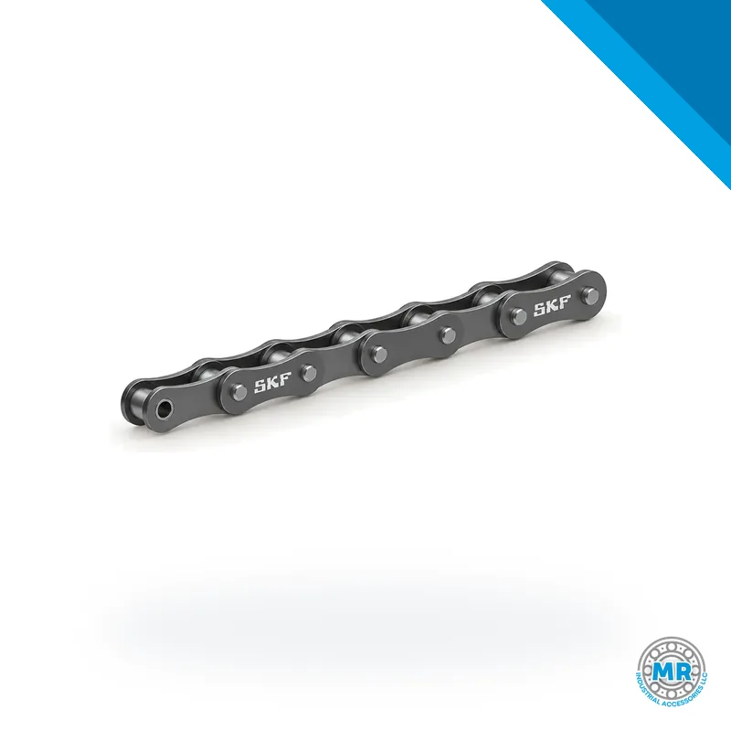 Cadena de rodillos de doble paso para transporte, eslabones metálicos · SKF PHC 2100X10FT