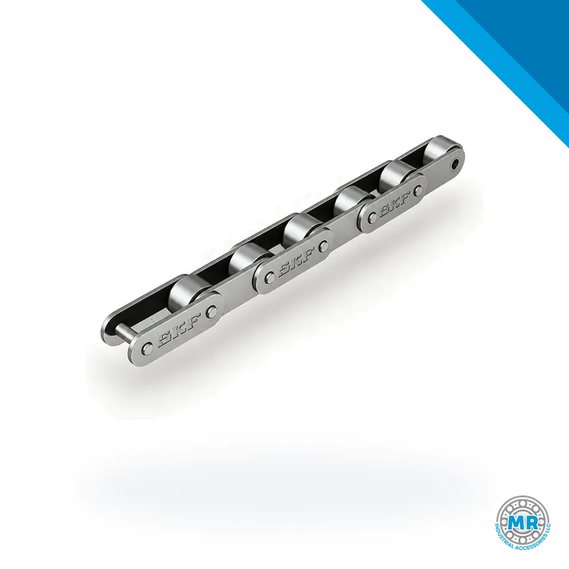 Steel roller chain with L-shaped attachments and tall plates · SKF PHC C2060H-ZPEP1L2MX10FT