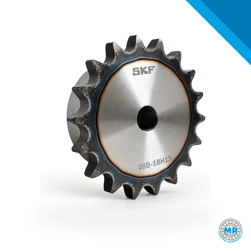 Steel sprocket with central hub and bore for shaft · SKF PHS 100-1A21SS