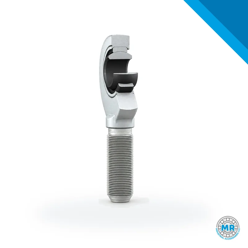 Male rod end with threaded shank and steel spherical head · SKF SA 8 E