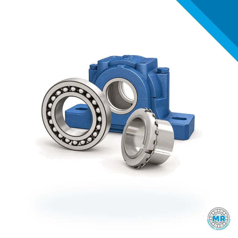 Cast split plummer block housing with bearing and side seals · SKF SAF 1509