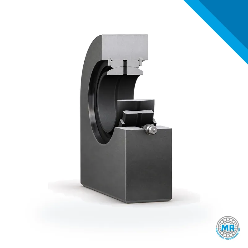 Spherical plain bearing with rectangular-section shank for welding · SKF SCF 40 ES
