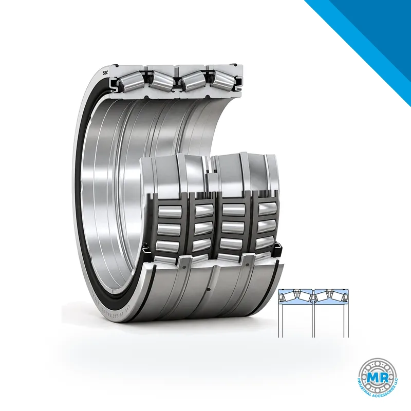 Rodillo cónico de acero con jaula metálica y rodillos internos · SKF SG-BT4B 328817
