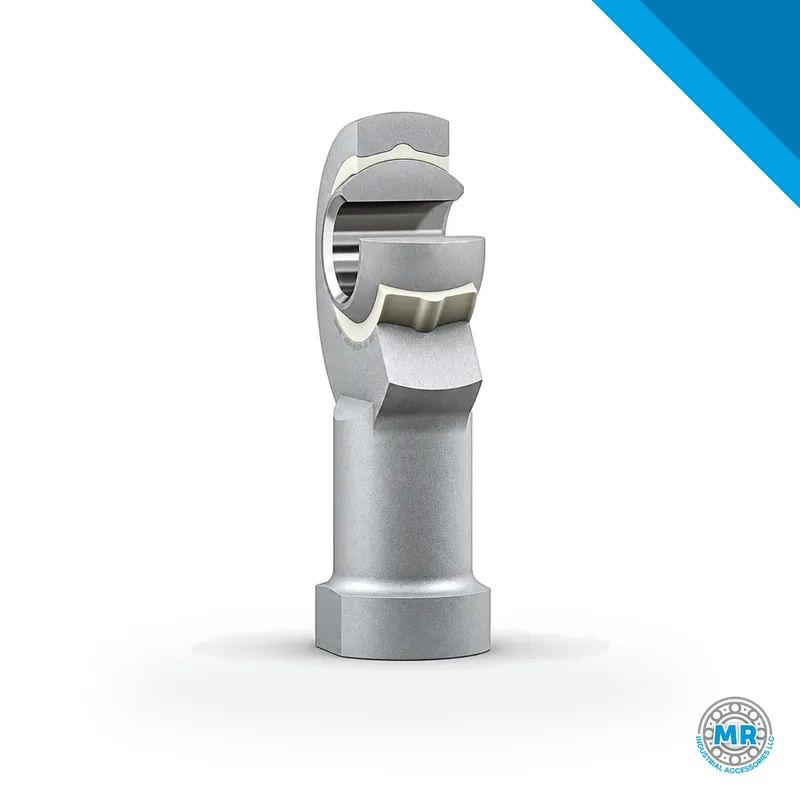 Spherical plain bearing with threaded shank and inner ball, metallic body · SKF SILKB 10 F