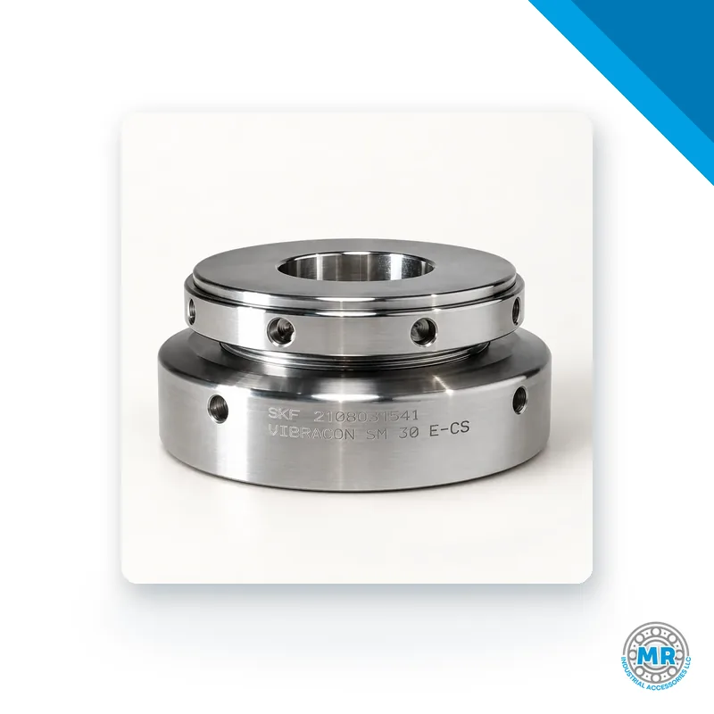 Calza ajustable Vibracon de acero al carbono para nivelar máquinas · SKF SM 30 -SS